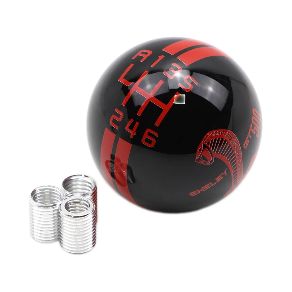 Ford Mustang Car Gear Shift Knob 5 Speed Cobra Logo Manual