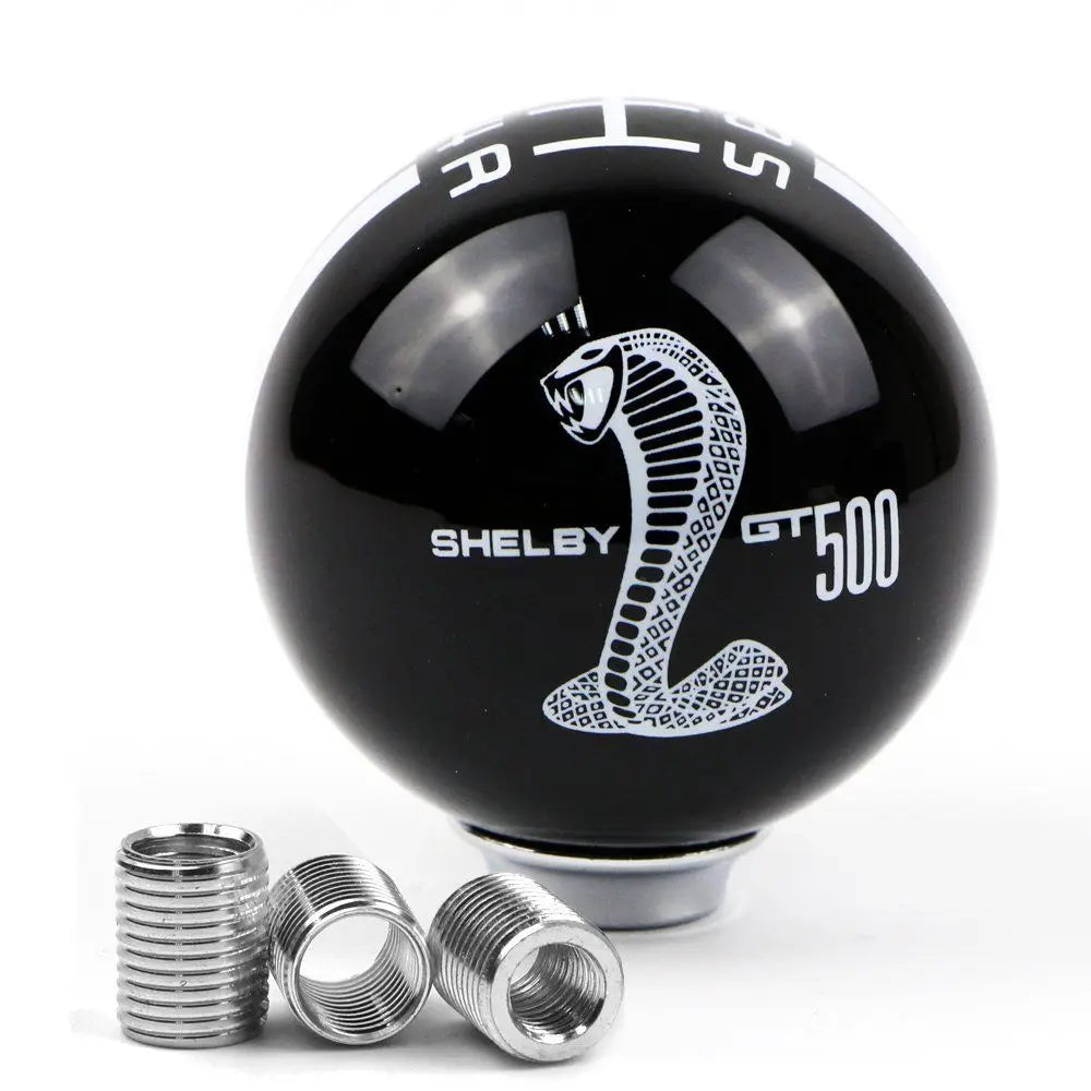 Ford Mustang Car Gear Shift Knob 5 Speed Cobra Logo Manual
