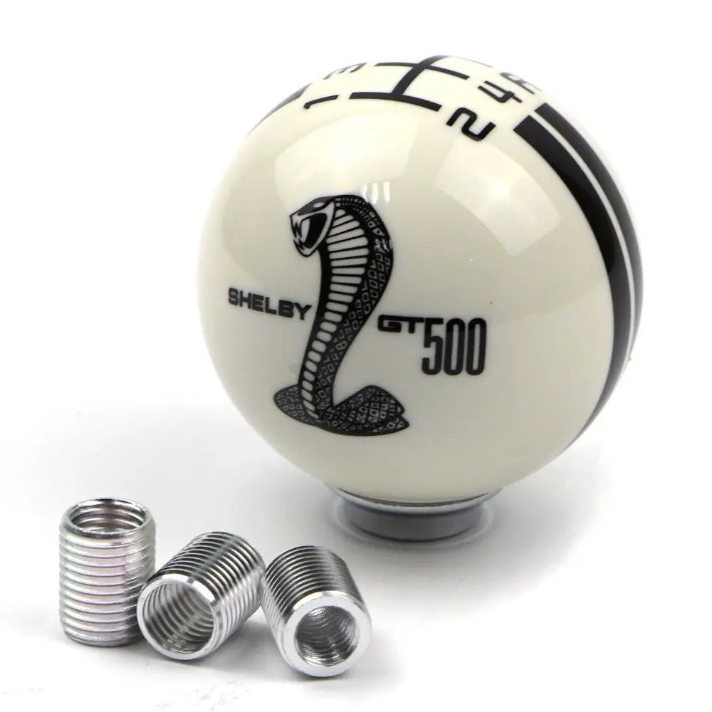 Ford Mustang Car Gear Shift Knob 5 Speed Cobra Logo Manual