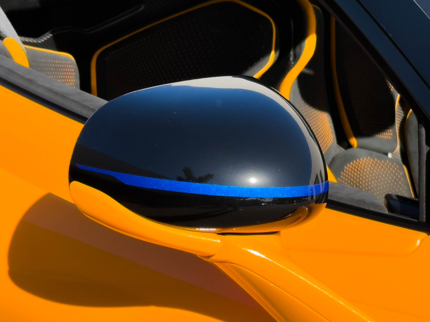 2024 McLaren 750S MSO Papaya Spark w/ Burton Blue (Bespoke F1 MCL 33 Livery) For Sale