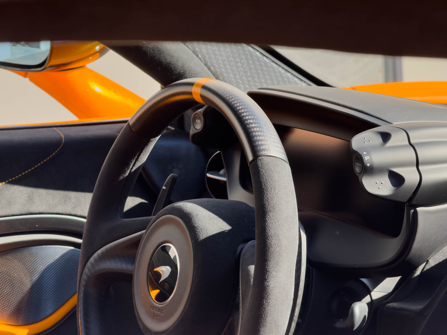 2024 McLaren 750S MSO Papaya Spark w/ Burton Blue (Bespoke F1 MCL 33 Livery) For Sale